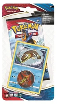 Produktbild von Pokemon Battle Styles: Arrokuda 1-Pack Blister