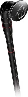 Image de Gurpil E-bike Rayons argent 280 mm / 40 units Argent 280 mm