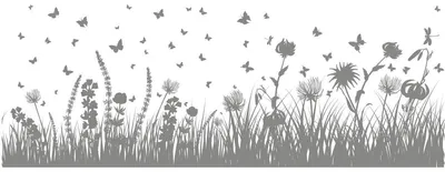 Image de Film anti-regards – Motif fleurs et papillons – Autocollant pour fenêtres et cabines de douche – 40 x 100 cm