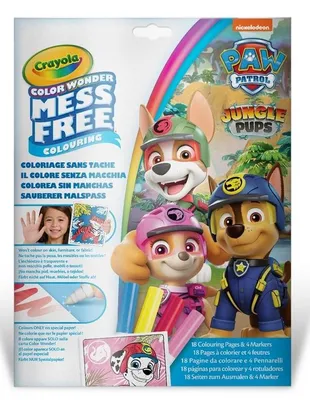 Produktbild von Crayola Malset Color Wonder Paw Patrol - magischer Malspaß für Kinder