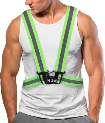 Produktbild von Sicherheitsweste verstellbar, reflektierend, Einheitsgröße, für Joggen