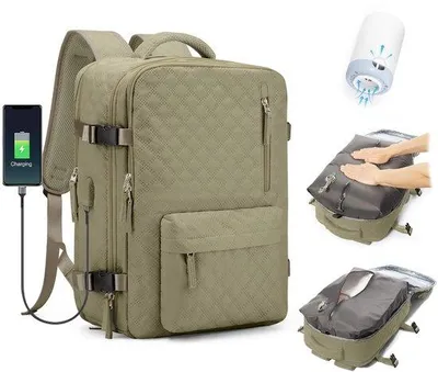 Obrázok produktu pre Vodotesný cestovný vákuový batoh s pumpou