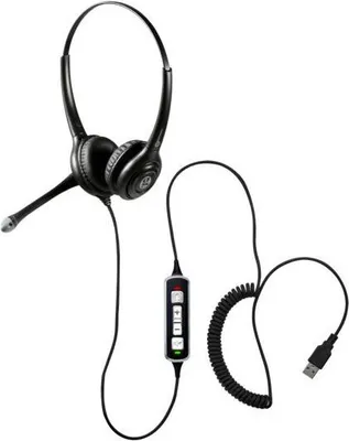 Obrázok produktu pre geemarc 3521350009903 Geemarc CLA3 USB-A-Kopfhörer + Mikrofon, Hörgerätekompatibel