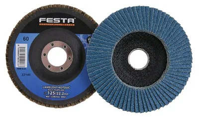 Obrázek produktu pro Kotouč brusný lamelový FESTA 125 P60 22146