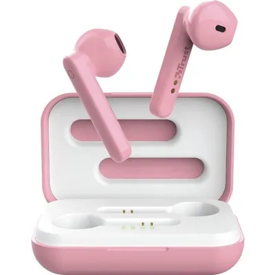 Obrázok produktu pre Trust Primo, True Wireless Stereo (TWS), Hovor / hudba, 20 - 20000 Hz, 55 g, Slúchadlá s mikrofónom, Ružová