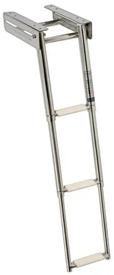 Image de Echelle télescopique, pliable étroite AISI316 3nombre de marches , 1 pièce