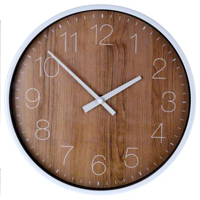Produktbild von Wanduhr mit Holzdesign 25 cm SEGNALE KO-837000160