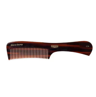Produktbild von Uppercut Deluxe CT9 Styling Kamm Haarkamm | Pocket Kamm | Flexibler Stylingkamm | Zwei Zahnbreiten | Für Alle Haartypen | Langlebiges Celluloseacetat