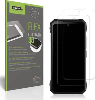 A product package for screen protectors and a smartphone with screen protectors applied.