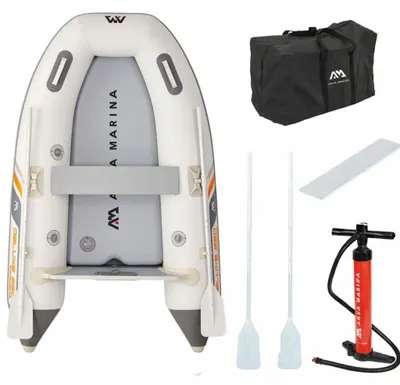 Zdjęcie produktu dla AQUA MARINA U-Deluxe 250 ponton 2,5 m DWF poduszka powietrzna 3 osoby łódź pomocnicza ponton