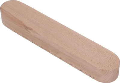 Obrázok produktu pre Krejčovská čepeľ z tvrdého dreva, žehlenie šetrí čas, krejčovská čepeľ z bukového dreva s drážkami na naparovanie (30x5,5x3,8cm)