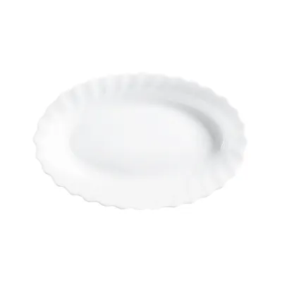 Produktbild von Servierplatte Servierteller Fleischplatte Beilagplatte Teller Ovale Trianon 22cm