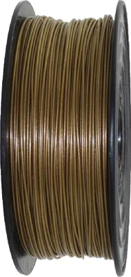 Produktbild von PLA Filament I-Filament Gold Metallic 1,75mm 1kg Spule Rolle für 3D Drucker vieler Hersteller