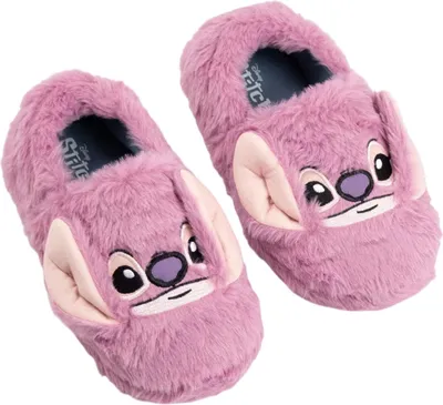 Produktbild von Lilo & Stitch - Hausschuhe für Mädchen, Zum Anschlüpfen NS9594 (32 EU) (Violett)