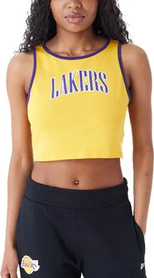 Zdjęcie produktu dla New Era Ladies Crop Tank Top Los Angeles Lakers - L