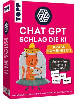 Produktbild von ChatGPT - Schlag die KI. Krass kombiniert! Wer schreibt aus vier Worten die beste Story?