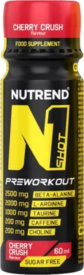 Productafbeelding van N1 Shot, 20 stuks van 60 ml, kersensmaak