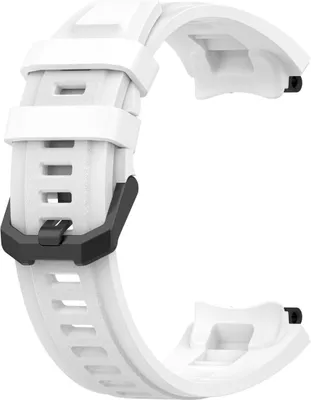 Produktbild von BStrap Silicone Armband für Xiaomi Amazfit Active Edge, white
