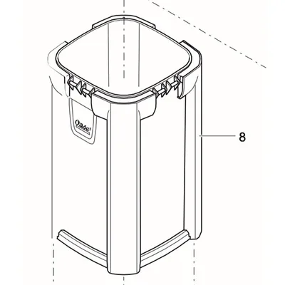 Produktbild von Oase Ersatzbehälter BioMaster 600 Aussenfilter