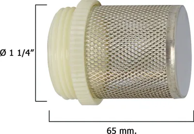 Zdjęcie produktu dla Filtr ze stali nierdzewnej do zaworu zwrotnego 1 1/4"