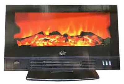 Produktbild von DCG Eltronic FP5200, Freistehende Feuerstelle, Elektro, Schwarz, Horizontal, 1800 W, 550 mm