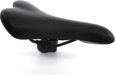 Produktbild von Fahrradsattel rennsattel WITTKOP Kinetik schwarz mit reflexstreifen Lederoptik