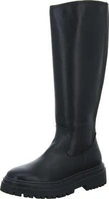 Produktbild von Alyssa Damen-Schaftstiefel gefüttert Schwarz, Farbe:schwarz, EU Größe:39