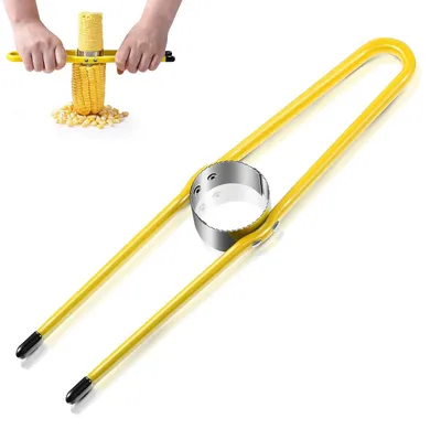 Maiskolbenschäler aus Edelstahl, verstellbar, für Küche