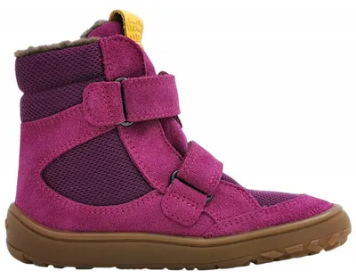Imagen del producto de Froddo: Zapatos para niñas, botas, cierre de velcro, zapatos minimalistas, color rosa, para uso diario
