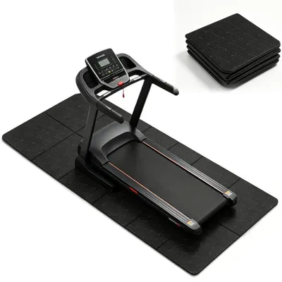 Immagine prodotto di Tappetino protettivo per attrezzature fitness - 183 cm x 61 cm x 6 mm, alta densità