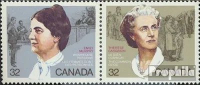Produktbild von Briefmarken Kanada 1985 Mi 946-947 Paar (kompl.Ausg.) postfrisch Frauenrechtlerinnen