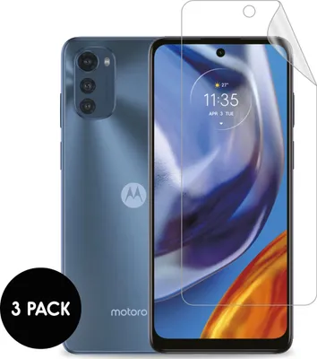 Obrázek produktu pro Motorola Moto E32, Motorola Moto E32s Ochrana displeje: imoshion screen protector film 3-pack - transparentní