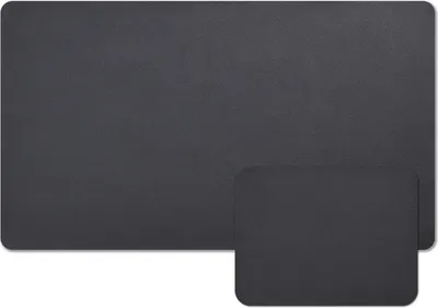 Immagine prodotto di Tappetino per mouse in plastica, nero 27x21cm