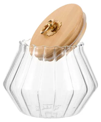 Produktbild von Glasbehälter für Waschmittel mit luftdichtem Deckel und großer Öffnung
