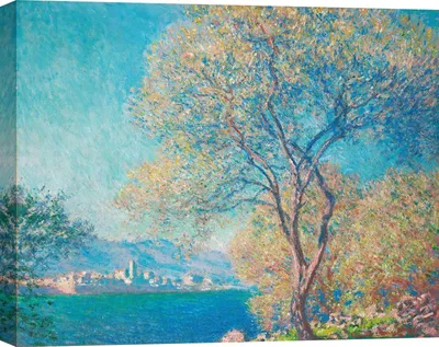 Zdjęcie produktu dla Obraz na płótnie Claude Monet - Antibes widziane z La Salis, 1888 - 80 x 60 cm