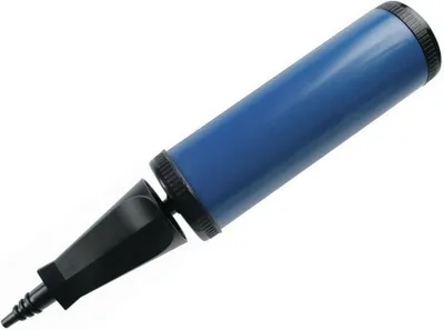 Produktbild von Stylex Ballonpumpe 2-Wege Kunststoff, blau/schwarz