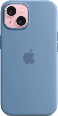 Produktbild von Apple iPhone 15 Hülle - Silikon - Soft Case, Backcover - Blau