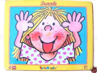 Produktbild von Lutz Mauder - 17612 - Rahmenpuzzle, Pappe, Lotte, 6 Teile, ab 12 Monaten, 18cm x 14cm