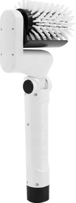 Produktbild von Elektrische Reinigungsbürste - Spin-Scrubber - 90–180° verstellbarer Kopf - 2 Geschwindigkeiten - 120 Min Laufzeit - IPX6 wasserdicht - Rot