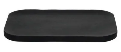 Image de Bol Pomax Maclear en bois d'acacia, noir, dimensions : L 28 x l 20 x H 1,25 cm