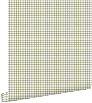 Obrázek produktu pro ESTAhome tapeta kostkovaný vzor zelená 50 x 900 cm
