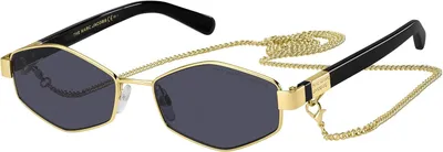 Produktbild von Damen-Sonnenbrille, Gold/Grau, 55/17/140