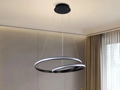 Image de Suspension LED avec télécommande, 65W - J4302/B