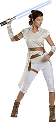 Obrázok produktu pre Kostým Rey™ Star Wars: The Rise of Skywalker™ biely veľký