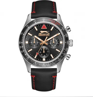 Image de Montre homme SLAZENGER SL.09.2361.2.04 Black Fashion à offrir en cadeau