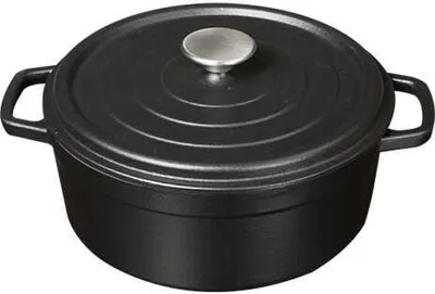 Produktbild von Gusseisenpfanne mattschwarz, 28cm - Sürel