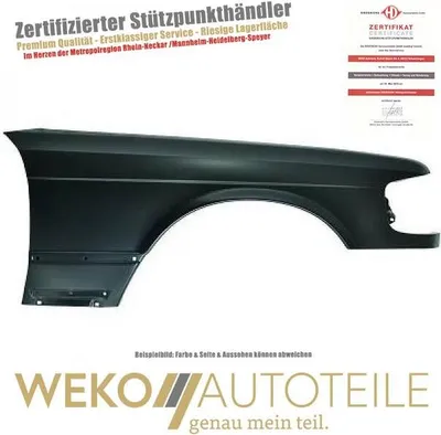Produktbild von Kotflügel rechts DIEDERICHS 1640006 für MERCEDES-BENZ