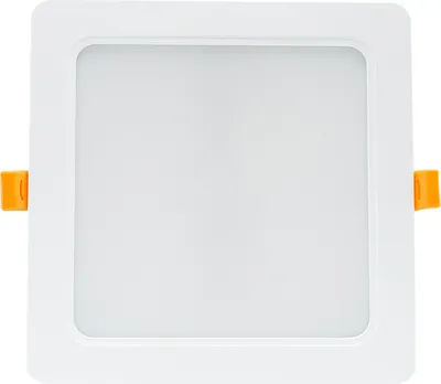 Produktbild von LED Einbauleuchte Downlight DURE 3 Weiß eckig 17x17cm IP54 18W 2200lm warmweiß 3000K 110°