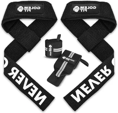 Produktbild von Famanu Gym Straps - Haltergreifen und Handgelenkbandagen für Gewichtheben