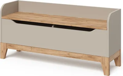 Produktbild von Spielzeugtruhe Vitalispa Malia Cashmere/Artisan 107.2 x 50 cm mit Sitzfläche, Model 58369